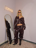 Coordinato ecopelle Pants